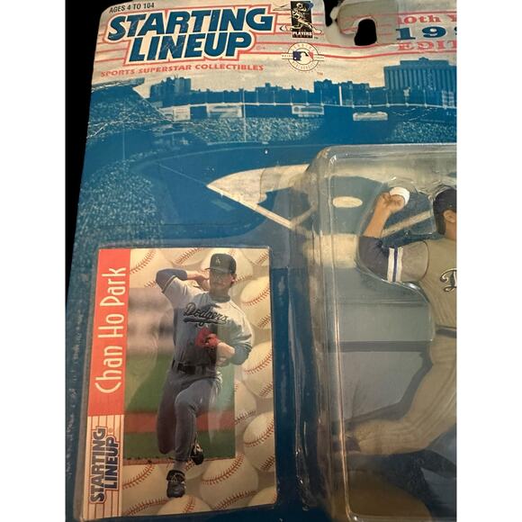 Starting Lineup Chan Ho Park Los Angeles Dodgers 1997 Vintage Korea - Picture 3 of 4